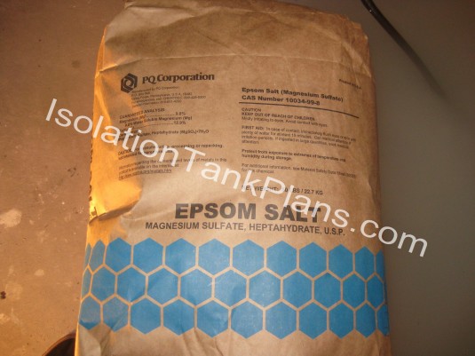 isolation tank epsom salt cheap usp grade